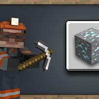 Досягнення DIAMONDS! у грі Minecraft для Xbox One