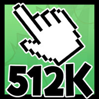 Досягнення 512 000 Clicks! у грі Banana для Steam