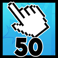 Досягнення 50 Clicks! у грі Banana для Steam