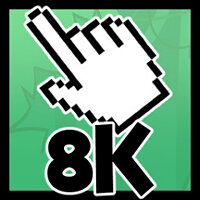 Досягнення 8 000 Clicks! у грі Banana для Steam