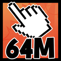 Досягнення 64 000 000 Clicks! у грі Banana для Steam