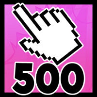 Досягнення 500 Clicks! у грі Banana для Steam