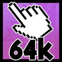 Досягнення 64 000 Clicks! у грі Banana для Steam