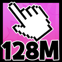 Досягнення 128 000 000 Clicks! у грі Banana для Steam