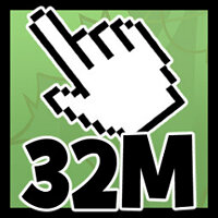 Досягнення 32 000 000 Clicks! у грі Banana для Steam