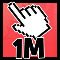 Досягнення 1 000 000 Clicks! у грі Banana для Steam