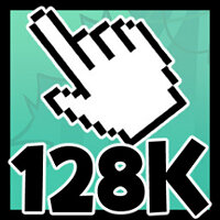 Досягнення 128 000 Clicks! у грі Banana для Steam