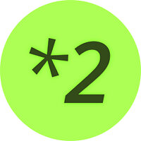 Досягнення Double Points Power-up у грі Numberful для iOS