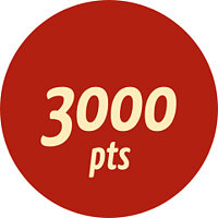 Досягнення 3000 pts у грі Numberful для iOS