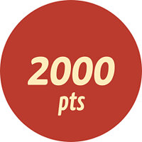 Досягнення 2000 pts у грі Numberful для iOS
