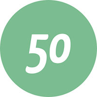 Досягнення 50th game у грі Numberful для iOS