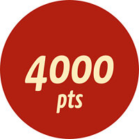 Досягнення 4000 pts у грі Numberful для iOS