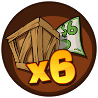 Досягнення Six Dollar Worm у грі Worms 2: Armageddon для iOS