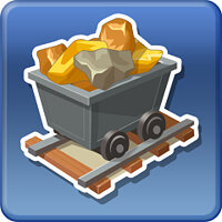 Conquista Miner II no jogo Township para iOS