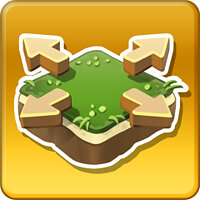 Conquista Metropolis III no jogo Township para iOS