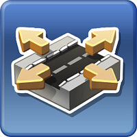 Conquista Road Champ II no jogo Township para iOS