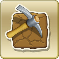 成就 To the Center of the Earth 在游戏 Township 上，适用于 iOS