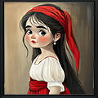 Досягнення The girl with the pearl earring у грі Luna and the Sea для Steam