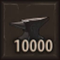 Досягнення Hammer Never Rests у грі Blacksmith Master для GOG