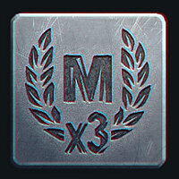 Pencapaian Three Cheers dalam permainan World of Tanks untuk Steam