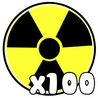 Досягнення Have 100 Radioactivity у грі Cookie Clicker для Google Play