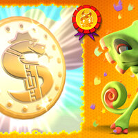 Conquista T.W.I.T. Coin...hmm, cryptic no jogo Yooka-Laylee and the Impossible Lair para Xbox One