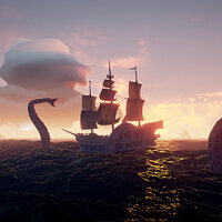 Досягнення Kraken Good Job у грі Sea of Thieves для Windows 10, Xbox One, Xbox Series