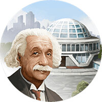 Başarı Giant of Science oyunda Through the Ages için Google Play