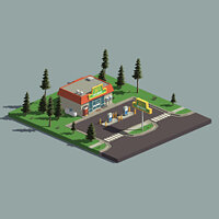 Досягнення Attack The Gas Station у грі Tiny Room Stories Town Mystery для Google Play