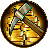 Досягнення Gold, gold, diggy diggy, gold! у грі Dungeons & Aliens для Google Play
