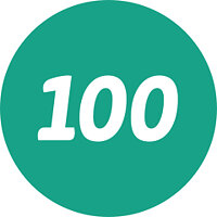 Досягнення 100th game у грі Numberful для Google Play