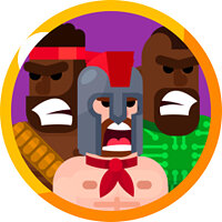 Досягнення Greatest Warriors у грі Bowmasters для Google Play