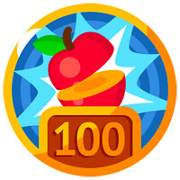 Досягнення Fruitslayer IV у грі Bowmasters для Google Play