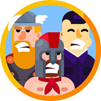 Досягнення Kings and Gods у грі Bowmasters для Google Play