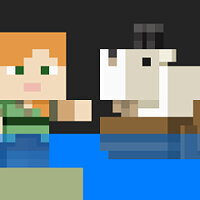 Logro Whatever Floats Your Goat en el juego Minecraft para Switch