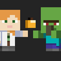 Conquista Zombie Doctor no jogo Minecraft para Switch