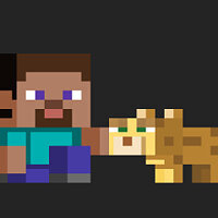 成就 Lion Hunter 在游戏 Minecraft 上，适用于 Switch