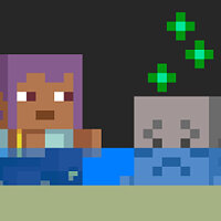 成就 Stay Hydrated! 在游戏 Minecraft 上，适用于 Switch