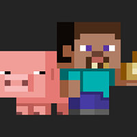 成就 Pork Chop 在游戏 Minecraft 上，适用于 Switch