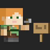 成就 It's a Sign! 在游戏 Minecraft 上，适用于 Switch