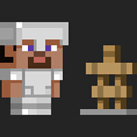 成就 Iron Man 在游戏 Minecraft 上，适用于 Switch