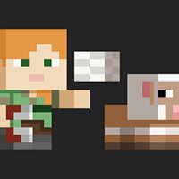 成就 Have a Shearful Day 在游戏 Minecraft 上，适用于 Switch