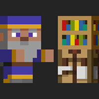 Başarı Librarian oyunda Minecraft için Switch