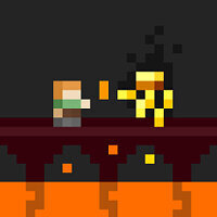 成就 Into Fire 在游戏 Minecraft 上，适用于 Switch