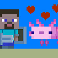 Logro The Healing Power of Friendship! en el juego Minecraft para Switch