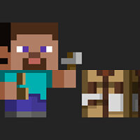 成就 Benchmaking 在游戏 Minecraft 上，适用于 Switch