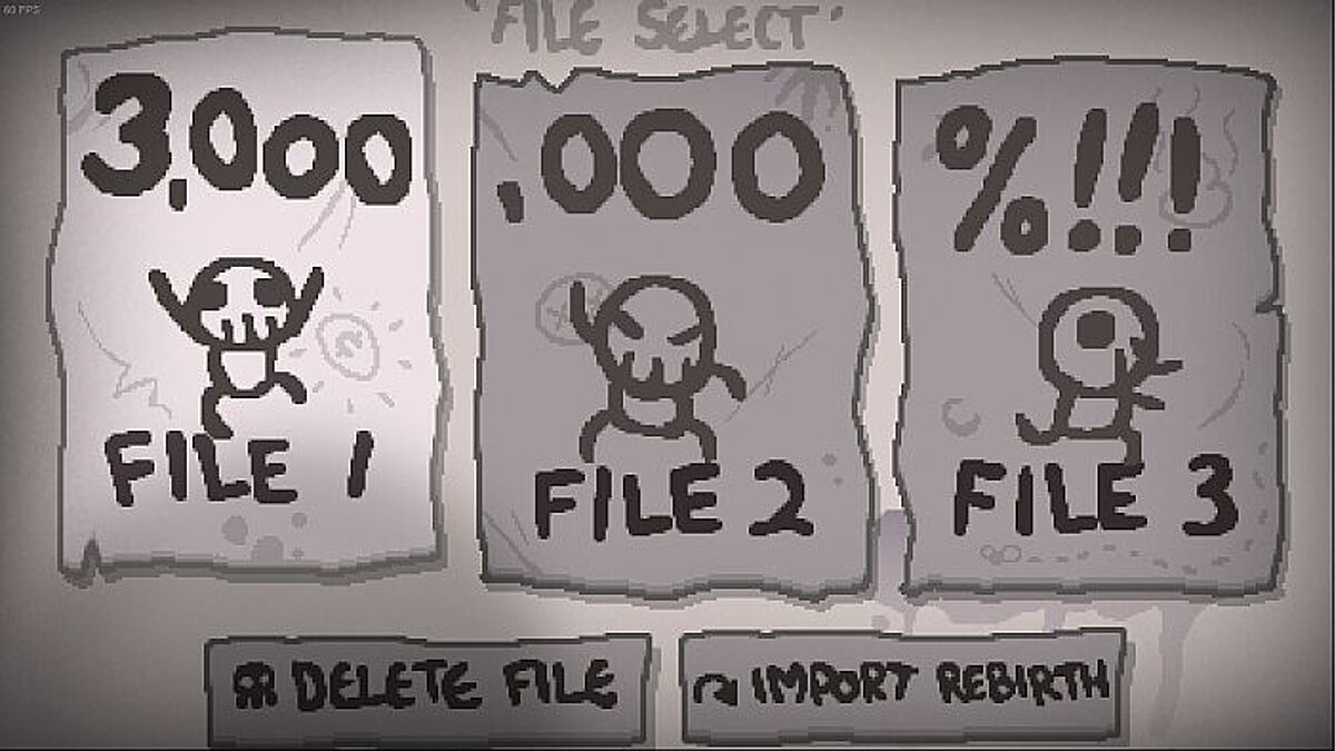 Binding of Isaac: Afterbirth+ — Save / SaveGame (3,000,000 for Isaac)