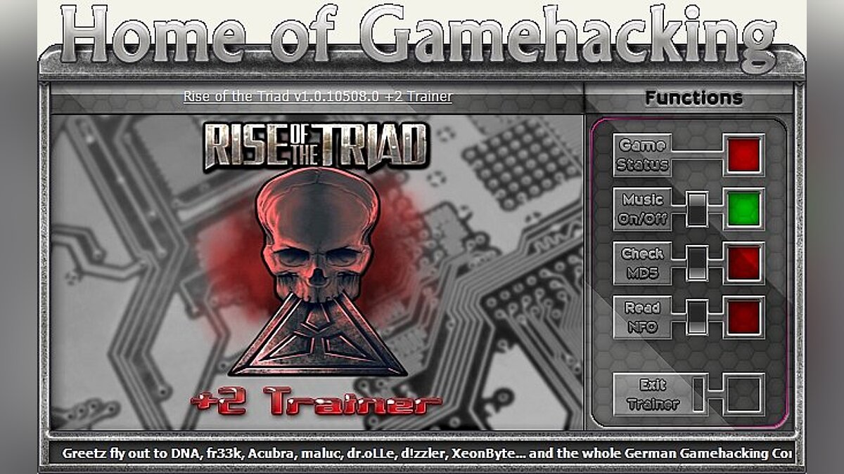 Rise of the Triad (2013) — Trainer (+4) [1.1.1] [sILeNt heLLsCrEAm/HoG]