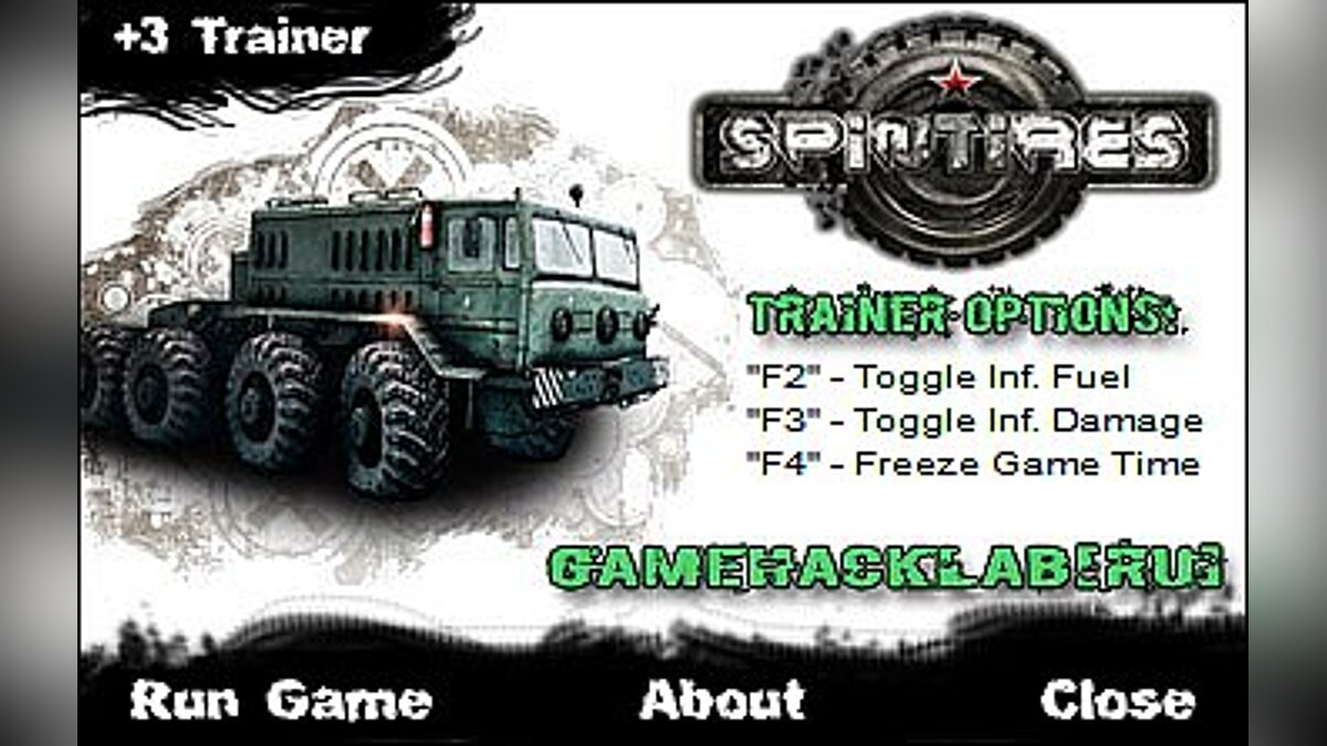 Spintires — Trainer (+3) [1.0] [CuBiC]