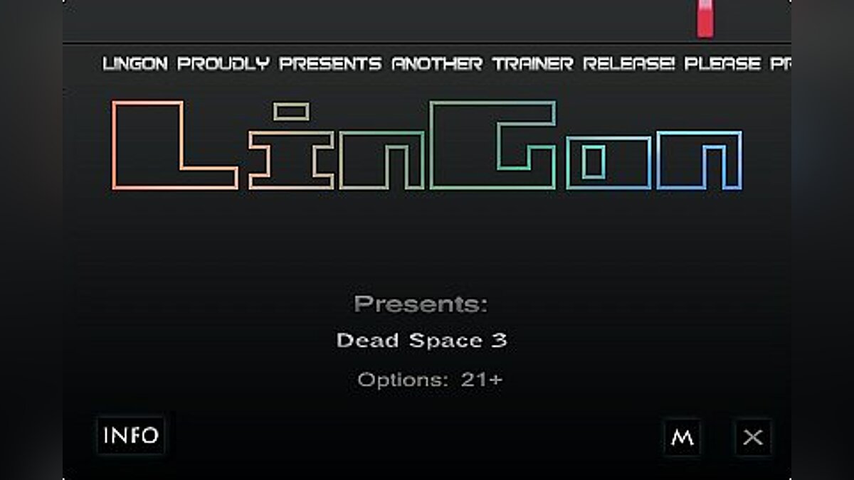 Dead Space 3 — Trainer (+21) [1.1] [LinGon]